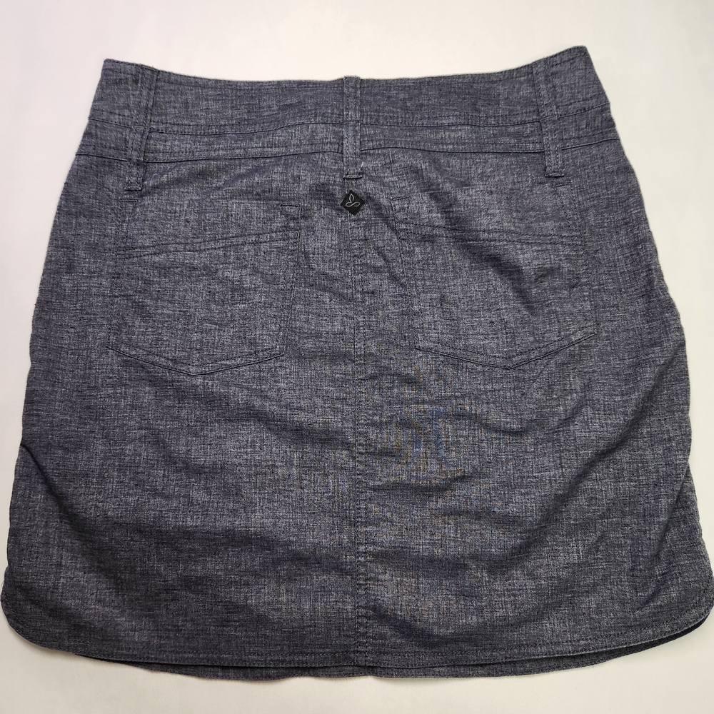 ⭐️prAna Lizbeth A-Line Mini Skirt – Size 4 | Charcoal Grey | Outdoor Adventure - Picture 7 of 12